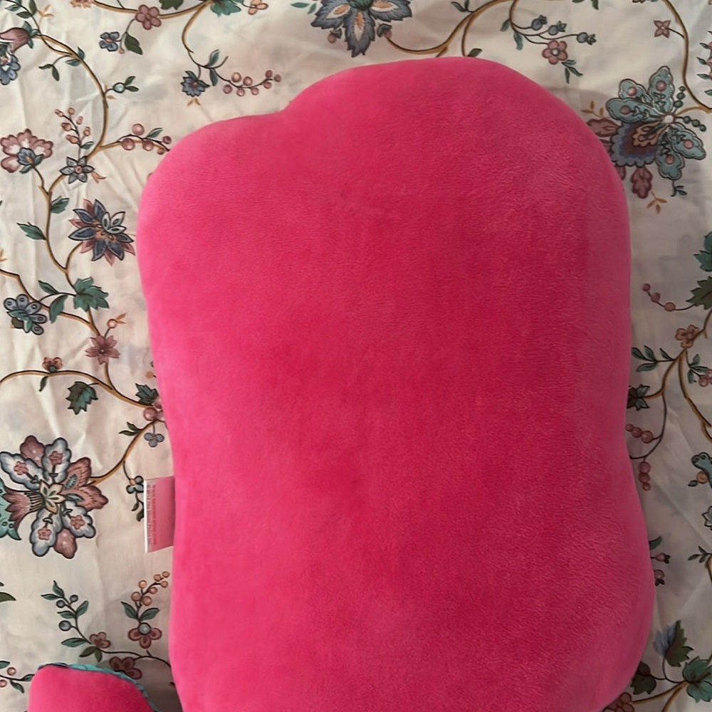 Iscream Pink Mermaid Sequin Pillow 18" Plush - Picture 4 of 6